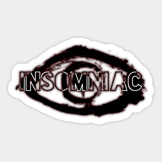 Insomniac Sticker by Cerussis